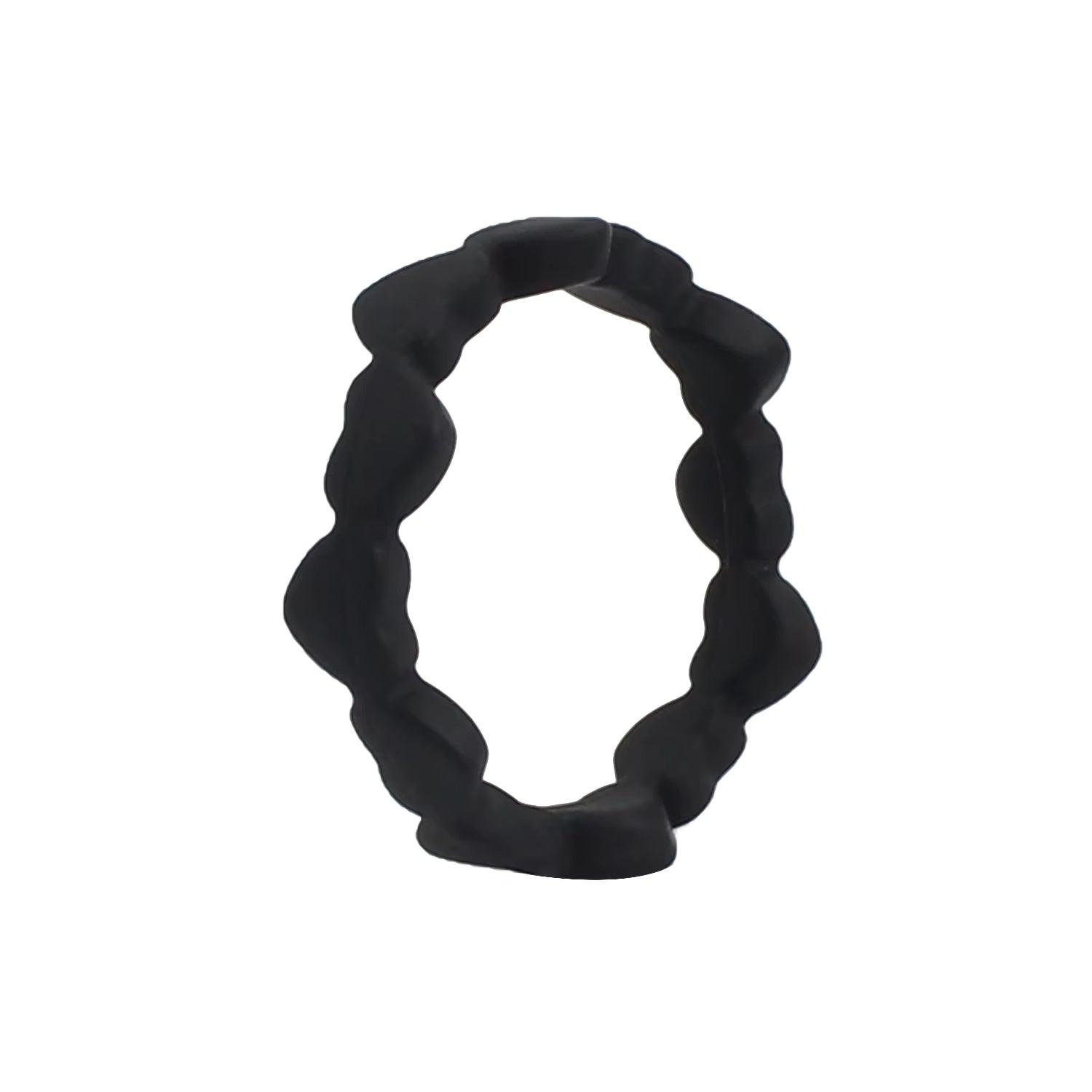 Heart-Shaped Silicone Ring for Women – Flexible, Lightweight & Stylish Wedding Band for Workout & Daily Wear