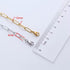 Paperclip Chain Bracelet, Stainless Steel, Gold & Silver Color, Adjustable, Minimalist Everyday Jewelry