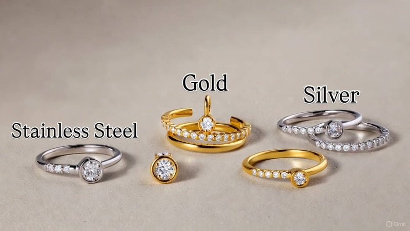 stainless steel vs gold silver pros cons 2026