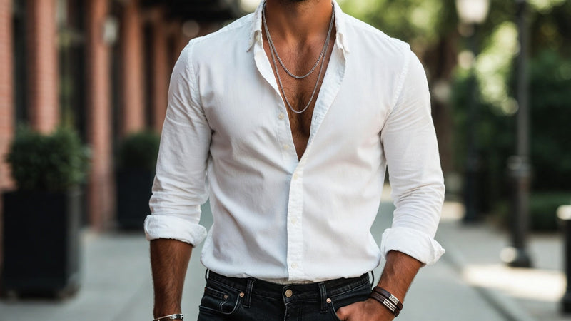 Easy Ways to Style Men’s Jewelry Mixing Silver and Leather