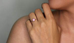 Colored Gemstone Rings