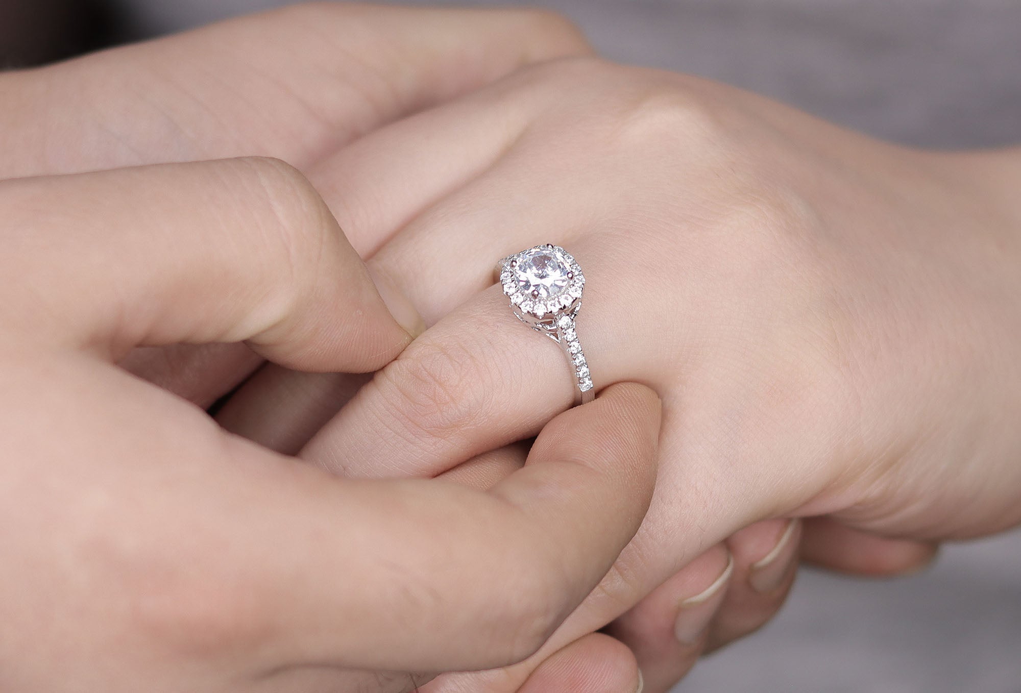 925 Sterling Silver Engagement Ring Collection