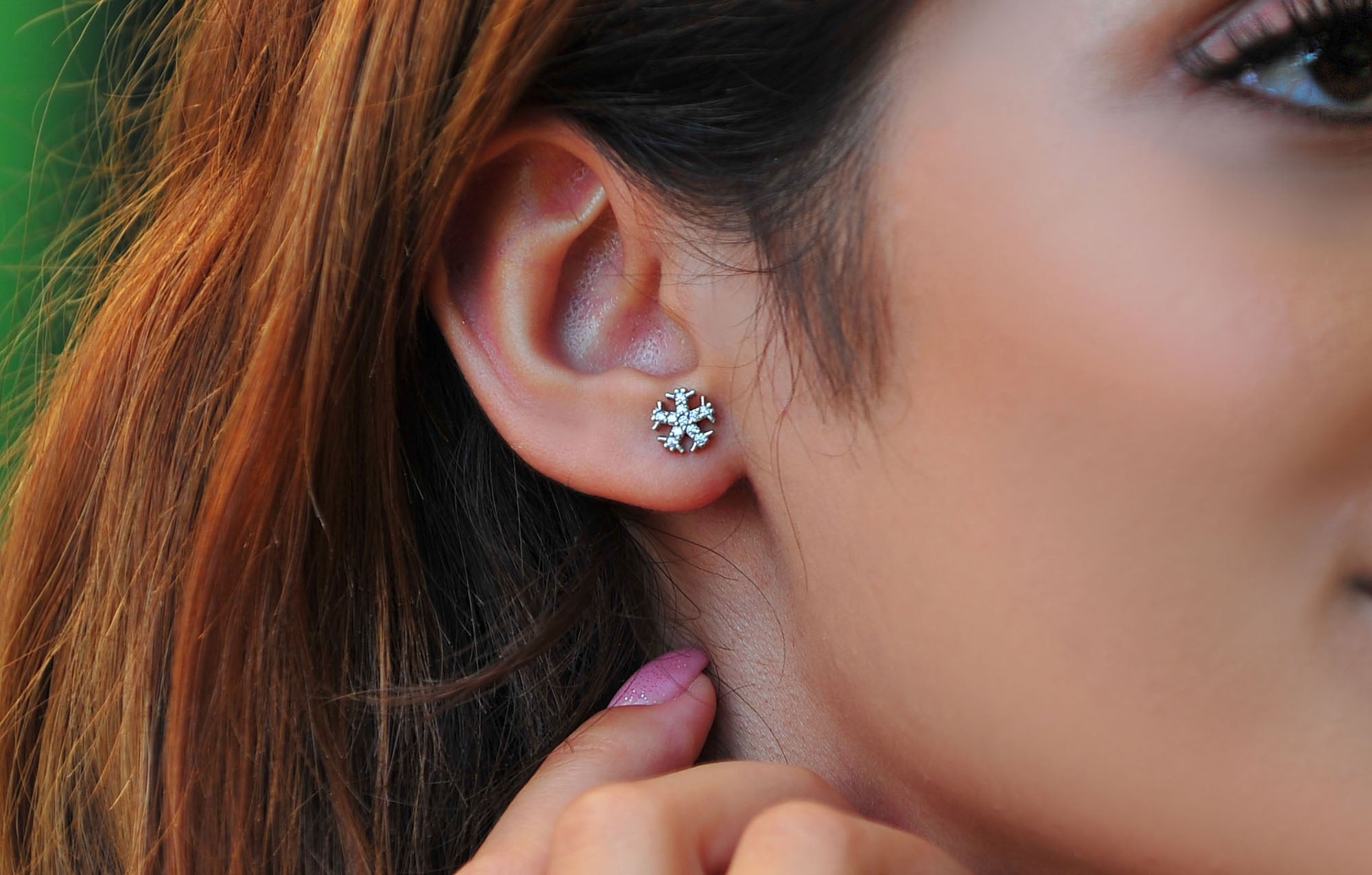 925 Silver CZ Stud Earrings Collection