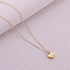 CZ Heart Lock Sterling Silver Necklace