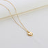 CZ Heart Lock Sterling Silver Necklace