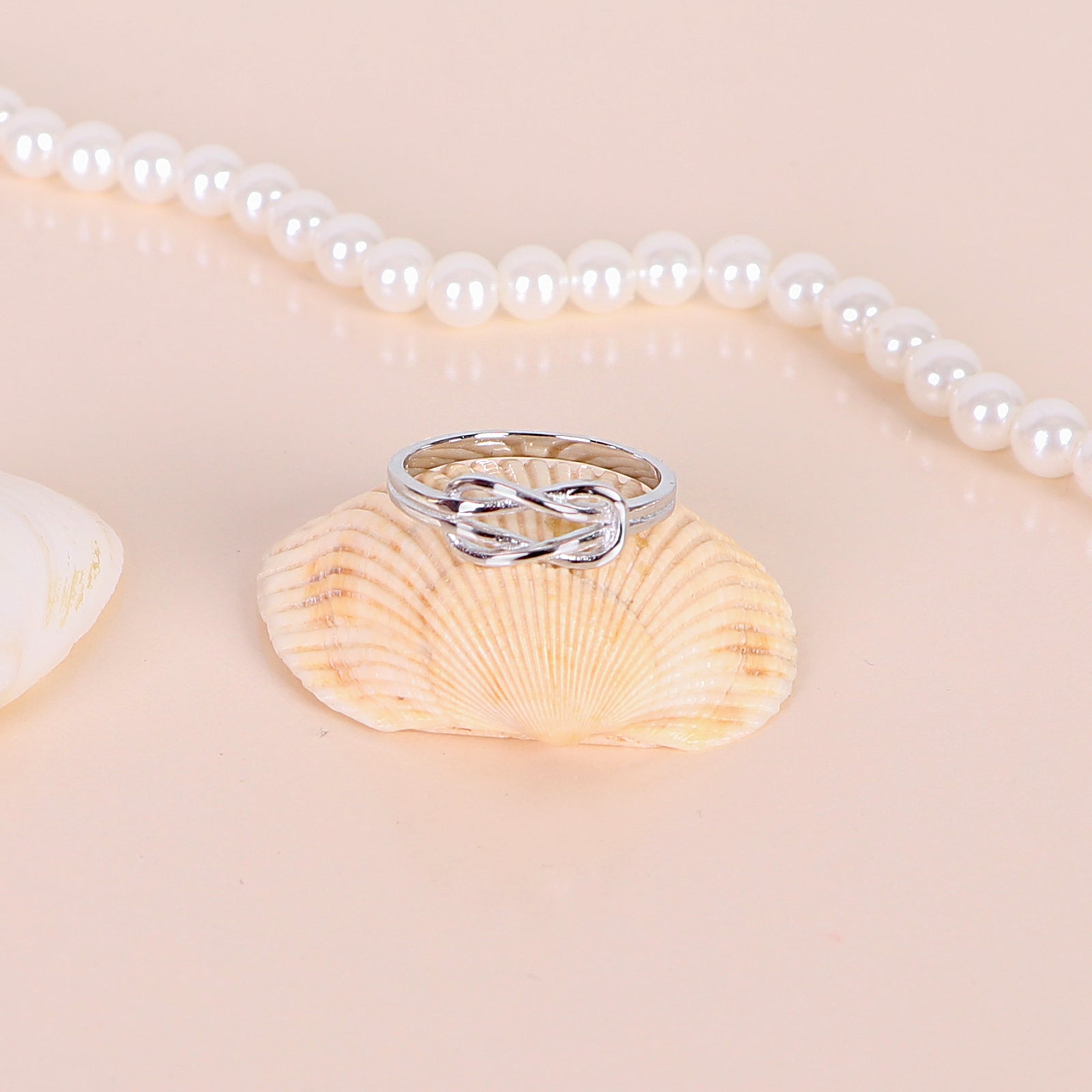 Double Knot Sterling Silver Ring