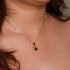 Pave CZ Dog Paw Sterling Silver Necklace