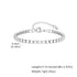 Stainless Steel CZ Tennis Bracelet – Elegant Sparkling Chain Jewelry for Everyday Luxury and Special Occasions
