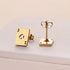 Ace of Spades Stainless Steel Stud Earrings – Minimalist Poker Card Jewelry for Trendy Everyday Style