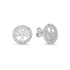 925 Sterling Silver Tree of Life CZ Stud Earrings – Sparkling Symbolic Jewelry for Women, Spiritual Nature-Inspired Gift