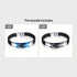 Cross Silicone Bracelet with Modern Stainless Steel Style