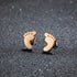 Tiny Footprint Stud Earrings – Stainless Steel Cute Baby Feet Earrings for Women, Minimalist Jewelry