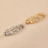 Minimalist Chain Link Stainless Steel Ring with Modern Edge