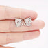 Cute Cat Stud Earrings – Stainless Steel Kitty Earrings for Women, Minimalist Animal Jewelry Gift