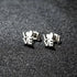 Stainless Steel LOVE Heart Stud Earrings – Cute Minimalist Letter Jewelry for Everyday Romantic Style