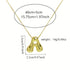 Bubble Letter Pendant Necklace in Stainless Steel – Trendy Minimalist Initial Jewelry for Everyday Style