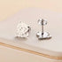 Cute Cat Stud Earrings – Stainless Steel Kitty Earrings for Women, Minimalist Animal Jewelry Gift