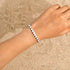 Stainless Steel CZ Tennis Bracelet – Elegant Sparkling Chain Jewelry for Everyday Luxury and Special Occasions