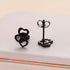 Triple Heart Stainless Steel Stud Earrings – Cute Minimalist Love Jewelry for Everyday Romantic Style