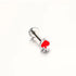 Poker Card Cartilage Stud Earrings Set – Stainless Steel Spade Club Heart Diamond Piercing Jewelry