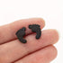 Tiny Footprint Stud Earrings – Stainless Steel Cute Baby Feet Earrings for Women, Minimalist Jewelry