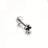 Poker Card Cartilage Stud Earrings Set – Stainless Steel Spade Club Heart Diamond Piercing Jewelry