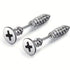 Screw Dumbbell Stud Earrings Stainless Steel Punk Jewelry