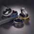 Silver Spinner Chain Ring – Stainless Steel Punk Band