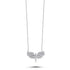 925 Sterling Silver Angel Pendant Necklace with CZ Accents – Dainty and Symbolic Jewelry for Women’s Everyday Style