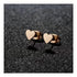 Minimalist Heart Stud Earrings – Stainless Steel Korean Style Earrings for Women, Cute Everyday Jewelry