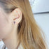 Ace Card Stud Earrings for Women Titanium Steel Poker Earrings Cute Playing Card Jewelry Gift