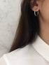 Sterling Silver 925 Hollow Hoop Earrings – Minimalist Lightweight Round Hoops in Silver & Gold Tones