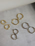Sterling Silver 925 Hollow Hoop Earrings – Minimalist Lightweight Round Hoops in Silver & Gold Tones