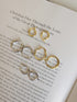 Sterling Silver 925 Hollow Hoop Earrings – Minimalist Lightweight Round Hoops in Silver & Gold Tones