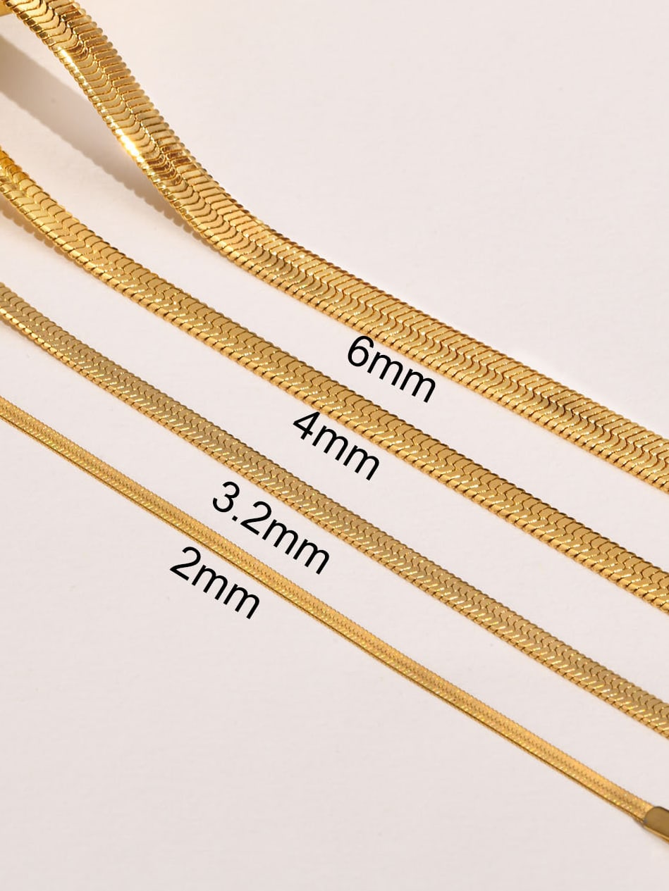 Bold Stainless Steel Snake Bone Link Bracelet – Hip Hop Style Chain in Silver or Gold, for Men and Women