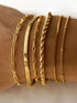 Gold Box Chain Bracelet for Women – Stainless Steel Hip Hop Jewelry, Sleek Square Link Design, Durable & Stylish