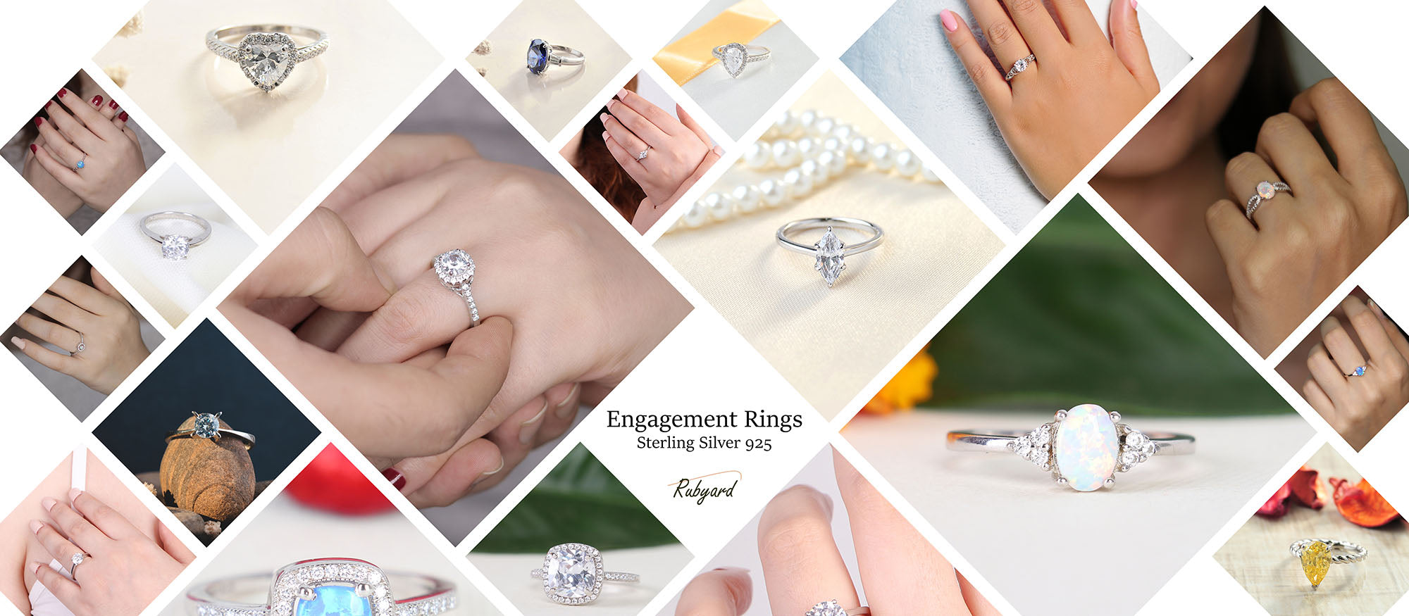 925 Silver Engagement Rings