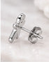 Gingerbread Man Stud Earrings – Stainless Steel Christmas Jewelry