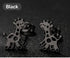 Giraffe Stud Earrings – Stainless Steel, Gold, Rose Gold, Black & Silver