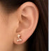 Giraffe Stud Earrings – Stainless Steel, Gold, Rose Gold, Black & Silver