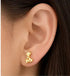Giraffe Stud Earrings – Stainless Steel, Gold, Rose Gold, Black & Silver