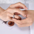8mm Brushed Silver Tungsten Carbide Wedding Band – Classic Dome Ring for Men – Scratch-Resistant Comfort Fit