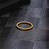 Stackable Twisted Rope Ring – 18K Gold Plated Stainless Steel Minimalist Band for Layering or Everyday Wear