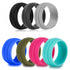 Classic 8.5MM Silicone Ring for Men – Durable Band For Women – Flexible Design with Sleek Dual Line for Everyday Comfort