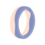 Dual-Line Spiral Silicone Ring – Flexible, Waterproof & Stylish for Everyday Comfort