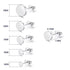 Minimalist Round Flat Stud Earrings for Men & Women, Stainless Steel, Silver Gold Rose Gold Black, Unisex Jewelry
