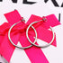 Stainless Steel Hoop Earrings for Men & Women, Gold & Silver Huggie Hoops, Hypoallergenic Everyday Jewelry