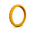 Twist Design Silicone Ring for Men – Soft Rubber Spiral Band, Flexible & Durable, Perfect for Active Lifestyles