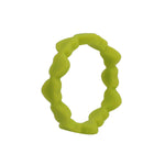 Heart-Shaped Silicone Ring for Women – Flexible, Lightweight & Stylish Wedding Band for Workout & Daily Wear