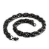 Men’s Black Cuban Link Stainless Steel Bracelet – Bold, Durable, Stylish Jewelry for Everyday Wear